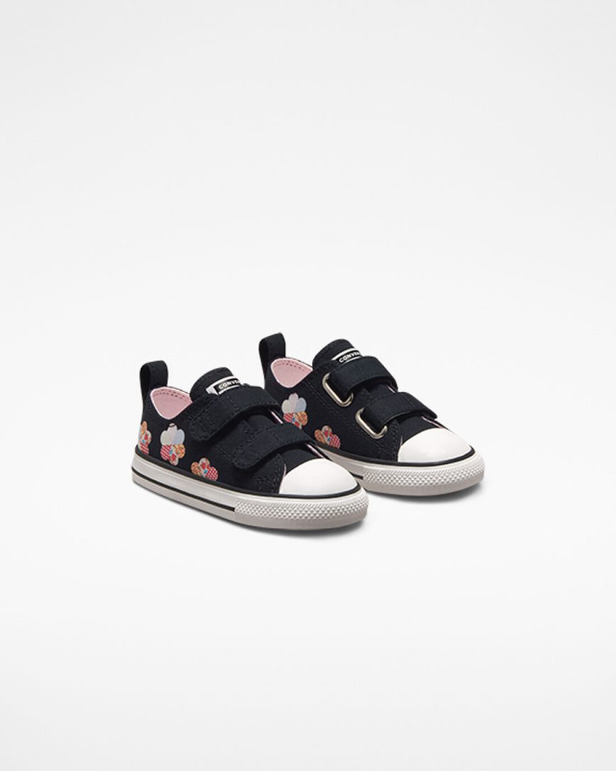 Zapatillas Bajas Converse Chuck Taylor All Star Easy-On Crafted Patchwork Niña Negras Naranjas Rosas | PE L2705P